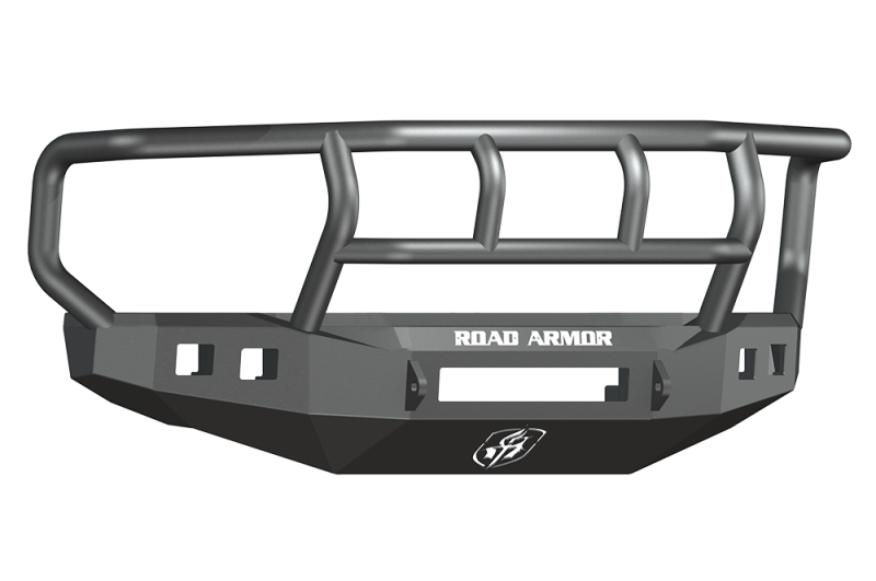 Ford F-250 Front Bumper - Road Armor - Stealth with Titan II Guard Wide Flare - Tex Black - `08-`10